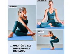 World Fitness Fitnessmatte Jivan 183 cm x 61 cm, Blau