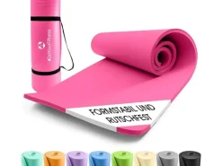 World Fitness Fitnessmatte Yamuna 183 cm x 61 cm, Pink
