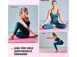 World Fitness Fitnessmatte Yamuna 183 cm x 61 cm, Pink