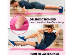 World Fitness Fitnessmatte Yamuna 183 cm x 61 cm, Pink