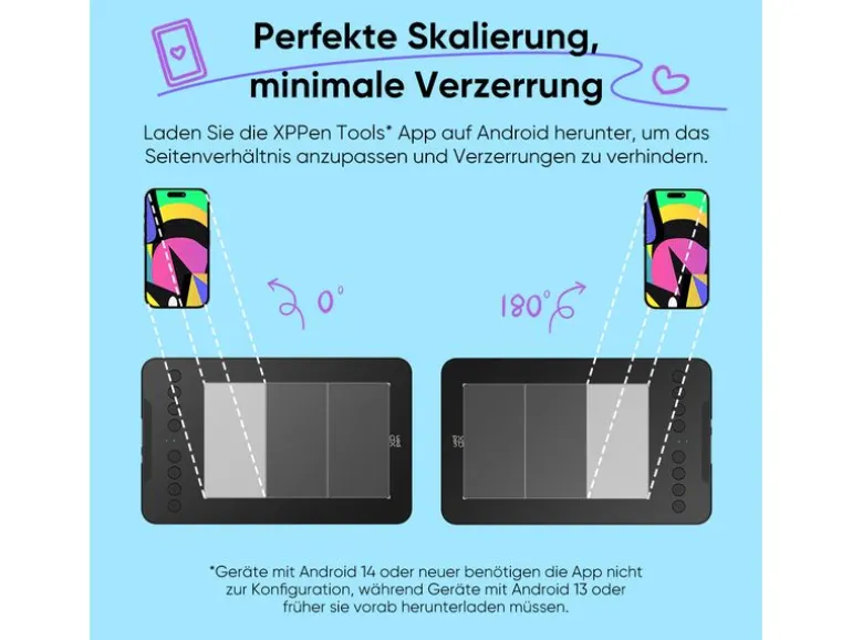 XP-PEN Grafiktablet Deco Mini7W V2