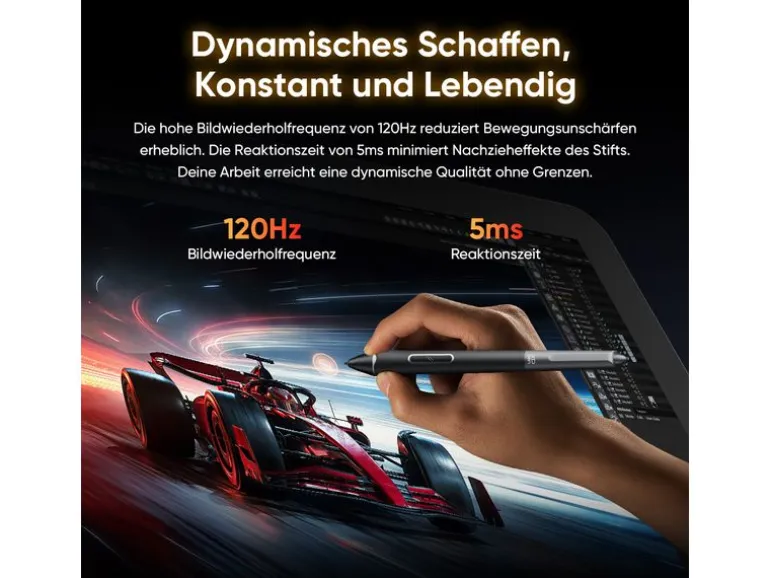 XP-PEN XPPen Artist Pro 27 Gen2 Display 4K Touch 120 Hz Schwarz