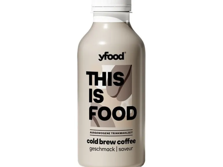 YFOOD Trinkmahlzeit Cold Brew Coffee 500 ml