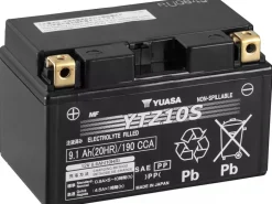 YUASA Motorradbatterie AGM 12V/9.1Ah/190A