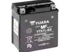 YUASA Motorradbatterie AGM 12V/6.3Ah/100A