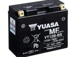 YUASA Motorradbatterie AGM 12V/10.5Ah/210A