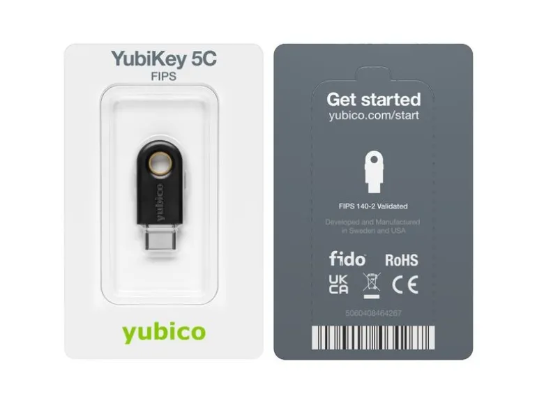 Yubico YubiKey 5C FIPS FW 5.4 USB-C, 1 Stück