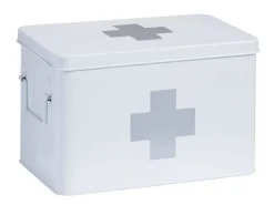 Zeller Present Erste Hilfe Schrank 32 x 19.5 x 20 cm, Weiss