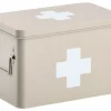 Zeller Present Erste Hilfe Schrank 32 x 19.5 x 20 cm, Beige