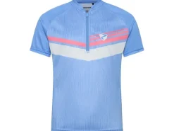 Ziener Velotrikot NESTEL-Z Junior Unisex Dreamy Sky White, Gr. 128