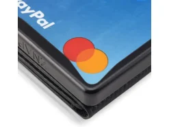 ZNAP Portemonnaie Slim Wallet Kork Black, 8er